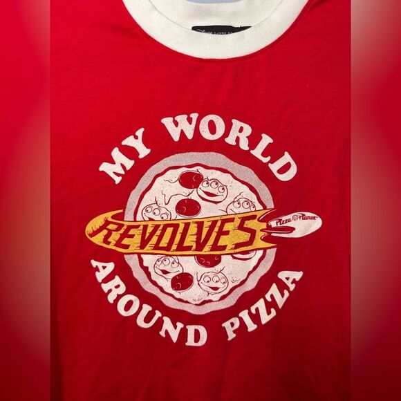 Toy Story x Junk Food Women’s Red Short Sleeve T-Shirt Size Medium NWOT - Picture 4 of 8